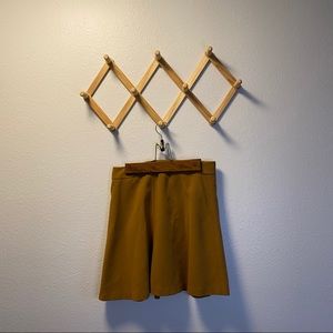 LOFT camel skirt